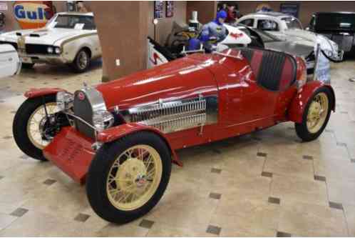 1928 Z Bugatti T35 Boattail Replica 350CI V8 PRIVATE COLLECTION