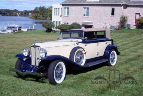 1932 Other Makes Auburn 12-160A Custom Phaeton