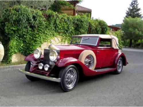 1933 Rolls-Royce 20/25 Sedanca Fernandez et Darrin