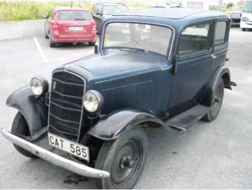 1936 Opel Dark blue and black