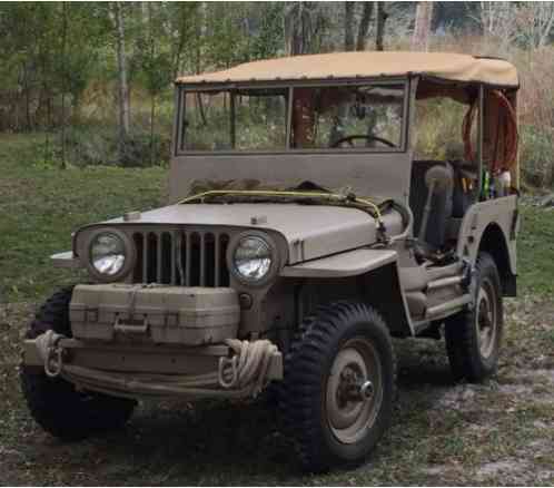 1945 Willys CJ2A