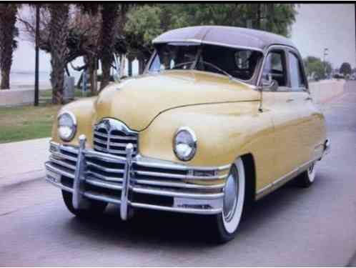 Packard Standard Eight has all (1949)