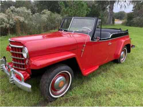 1950 Willys Jeepster Chrome