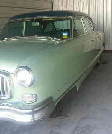 1951 Nash Ambassador Custom 2 tone green with Chrome