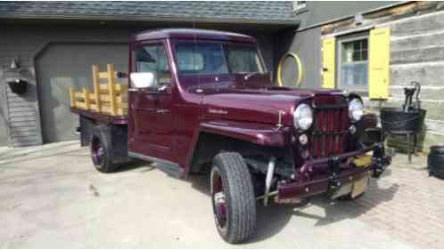 1953 Willys 439 WOOD STAKEBODY