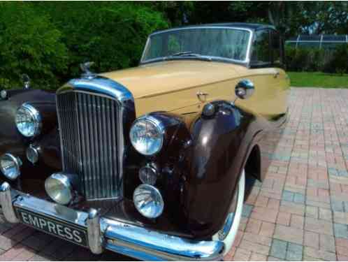 1955 Bentley Empress Freestone & Webb Coach built