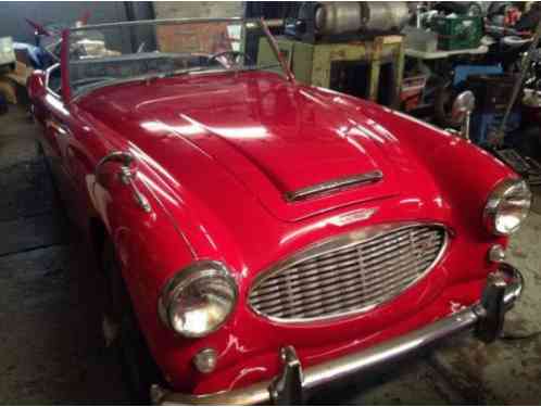 1959 Austin Healey 100-6 classic roadster with overdrive and wire wheels