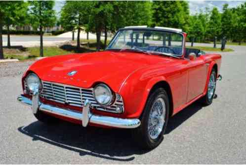 1962 Triumph TR4 Roadster Every Nut & Bolt Restored Immaculate Car