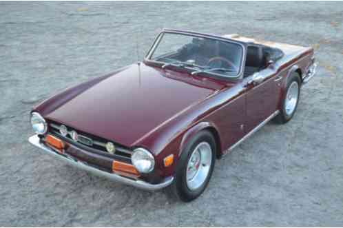 Triumph TR-6 Early TR6 with (1969)