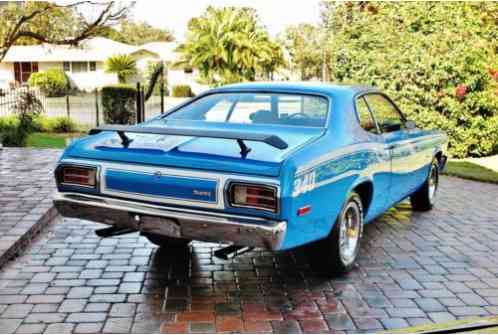 Plymouth Duster 340 Broadcast Sheet (1973)