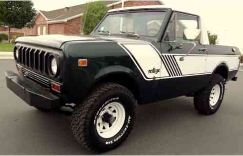 International Harvester Scout Scout (1977)