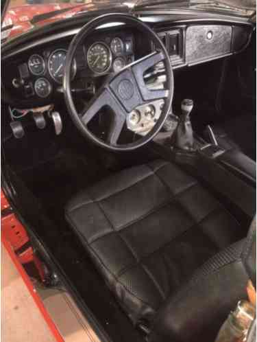 1977 MG MGB Black