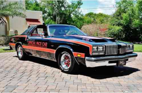1977 Oldsmobile Cutlass Supreme Pace Car Tribute Stunning T-Tops 455 HO
