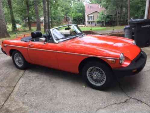 MG MGB Overdrive & Wire wheels (1979)