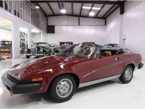 1980 Triumph TR7 Convertible | 55, 401 believed-to-be actual miles!