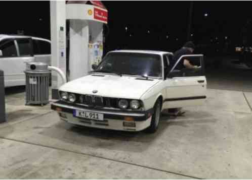 1985 BMW 5-Series Base Sedan 4-Door