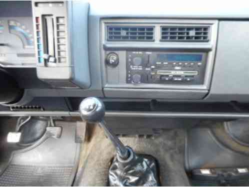 1988 Chevrolet Blazer Base Cab & Chassis 2-Door