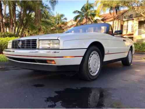 1992 Cadillac Allante RARE 1 of 187- SUPER CLEAN FLORIDA CAR - LO MILES