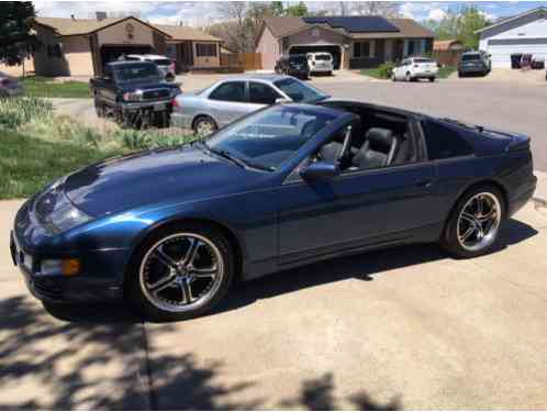 1993 Nissan 300ZX Sapphire Blue factory color with a Charcoal interior