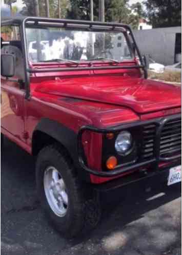 1995 Land Rover Defender 90 Convertible/Hardtop | Only 15, 796 miles!