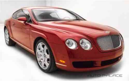 2006 Bentley Continental GT Mulliner Coupe N/A