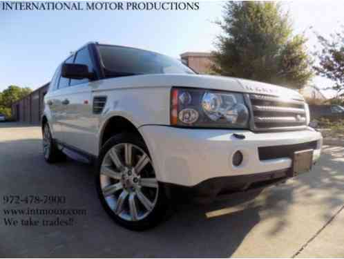 2008 Land Rover Range Rover Sport Super Charged
