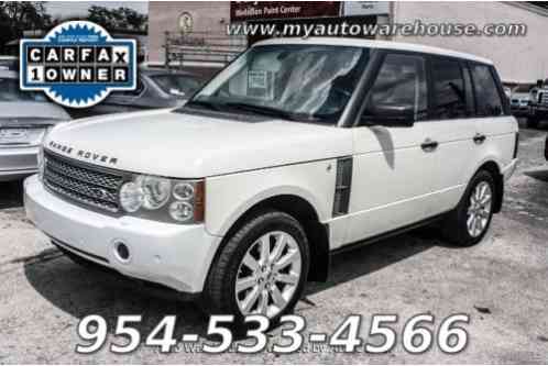 2008 Land Rover Range Rover SUPERCHARGED