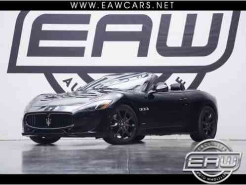 2013 Maserati Gran Turismo Sport Convertible