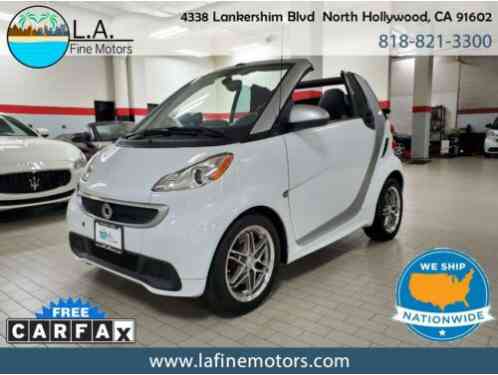 2013 Smart Fortwo passion Cabriolet with Brabus Wheels! Rare Convert