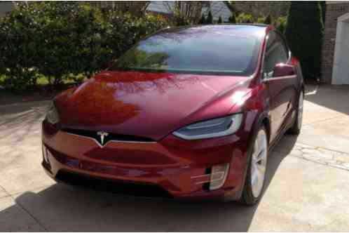 2014 Tesla Model X Founders Red Edition