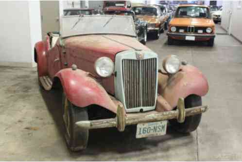 1952 MG T-Series Barn Find !