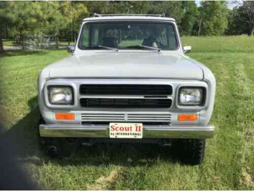 1980 International Scout II Diesel