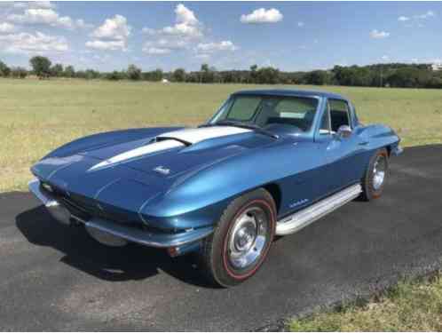 1967 Chevrolet Corvette Coupe factory AC Automatic PS PB side pipes sting