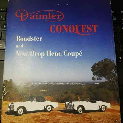 Daimler Conquest Roadster 1955 one of