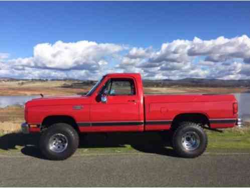 1988 Dodge Other Pickups W100