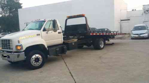 2002 GMC Flat Bed Tow Truck C-Series C6H042
