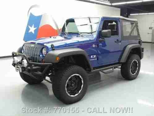 2009 Jeep Wrangler 2009 X CONVERTIBLE 4X4 LIFTED 6-SPEED 11K