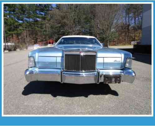 Lincoln Mark Series Mark IV only (1973)