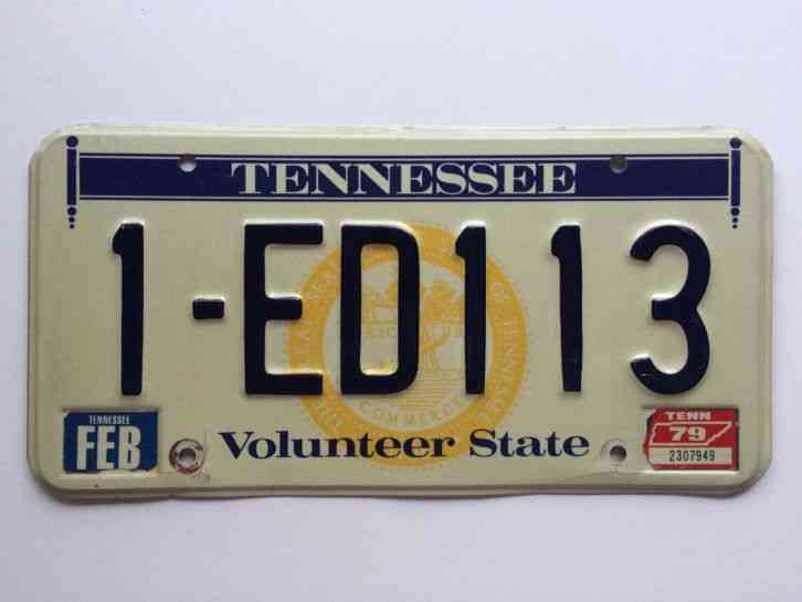 tennessee antique auto tags