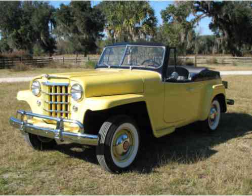 Willys Jeepster concours (1951)