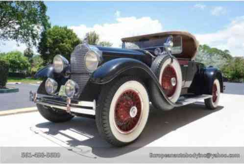 1929 Packard Eight Roadster