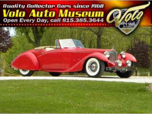 Packard 1107 Roadster Bayliff (1934)