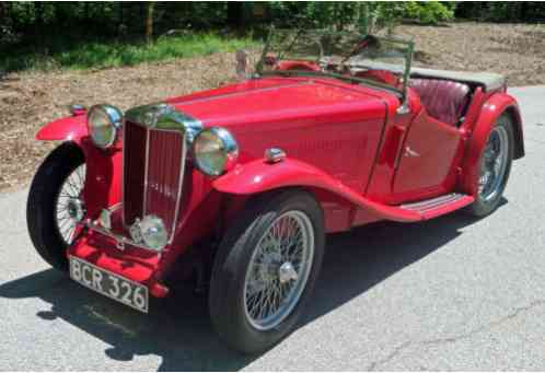 1937 MG T-Series