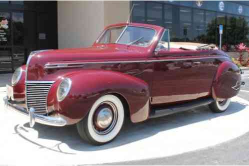 Mercury Eight 99A Series Cabriolet (1939)