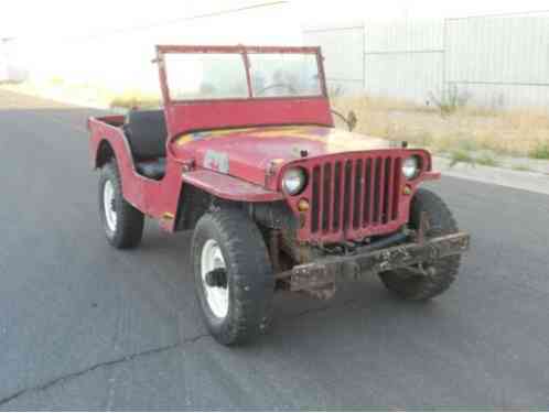 Jeep WILLYS MB ARMY JEEP (1942)