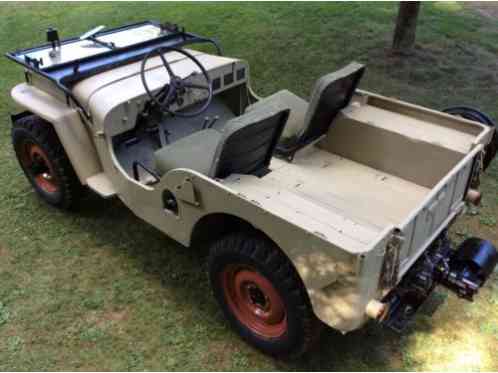 Willys Column shift cj2a jeep (1946)