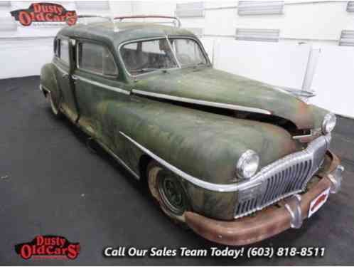 1947 Desoto Suburban Project Parts Car 236 I6 4 speed auto