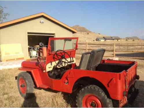 Willys CJ2A Jeep (1947)