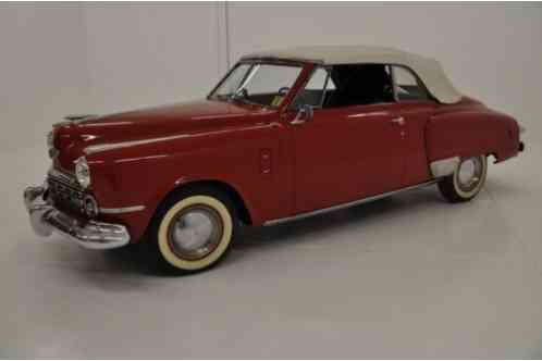 1948 Studebaker Commander Regal Deluxe Convertible