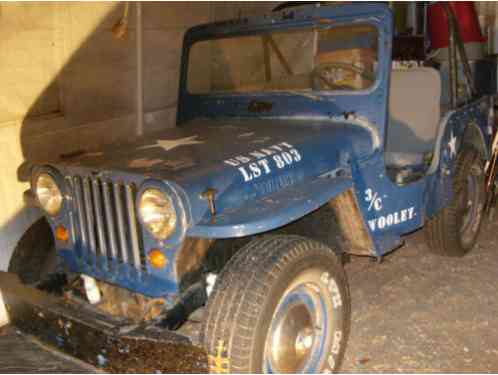 1948 Willys Blue